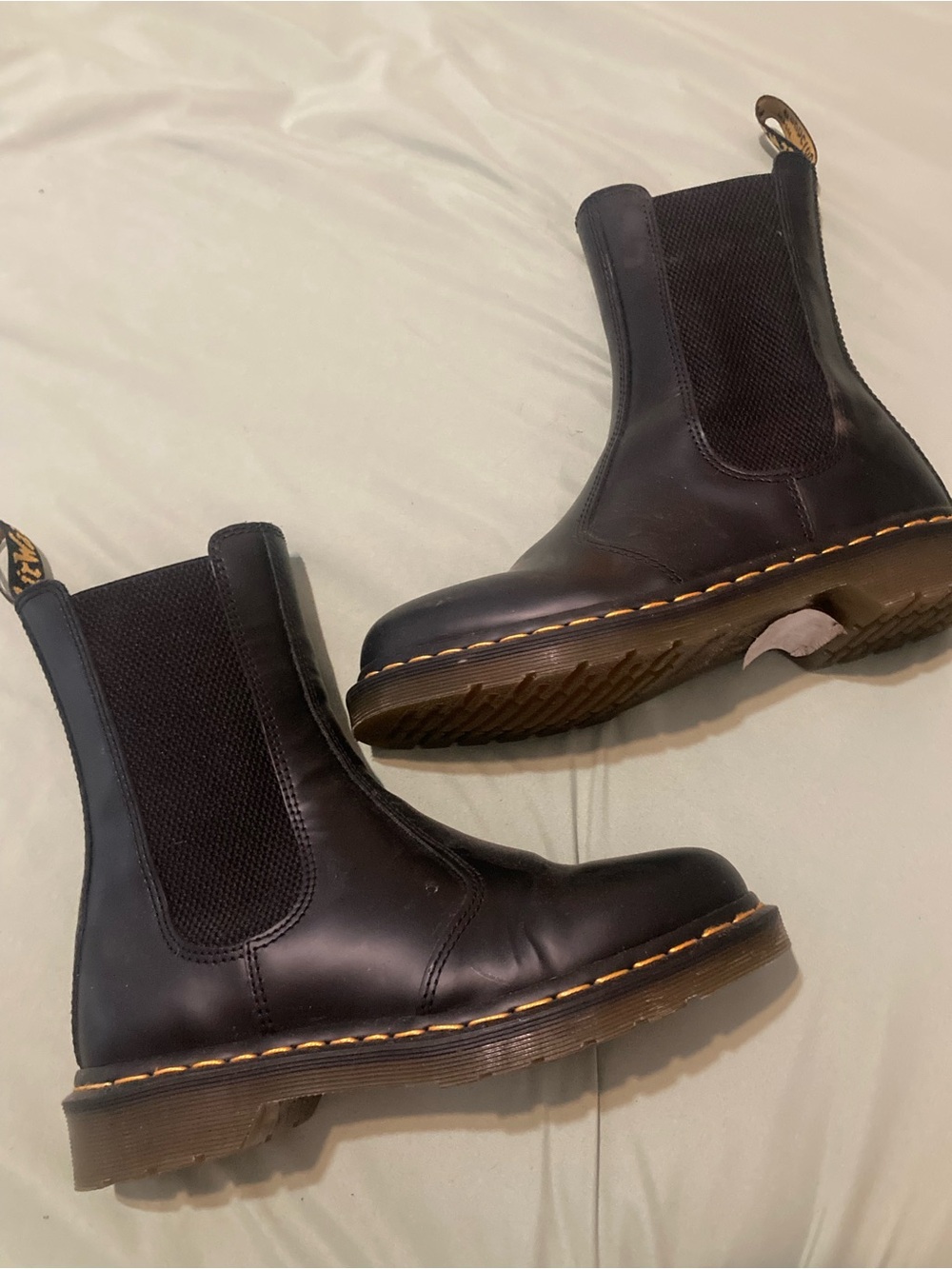 Womens Dr Martens  Chelsea Leather Boots - Black size 8